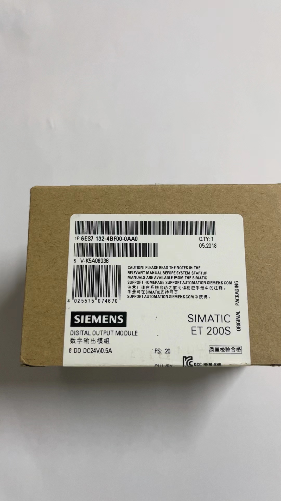 TET-200SģK 6ES7132-4BF00-0AA0ڙ