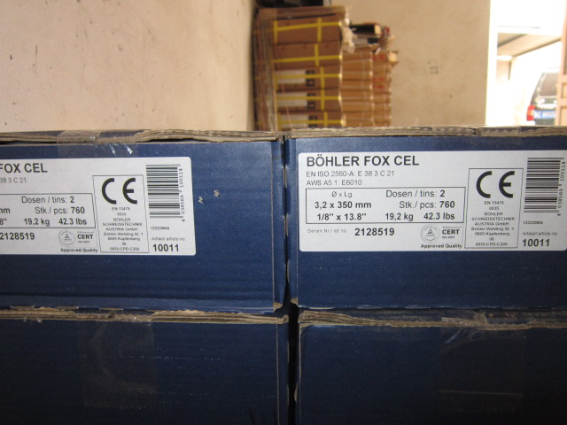 BOHLER FOX CEL E6010ܵlE6010l