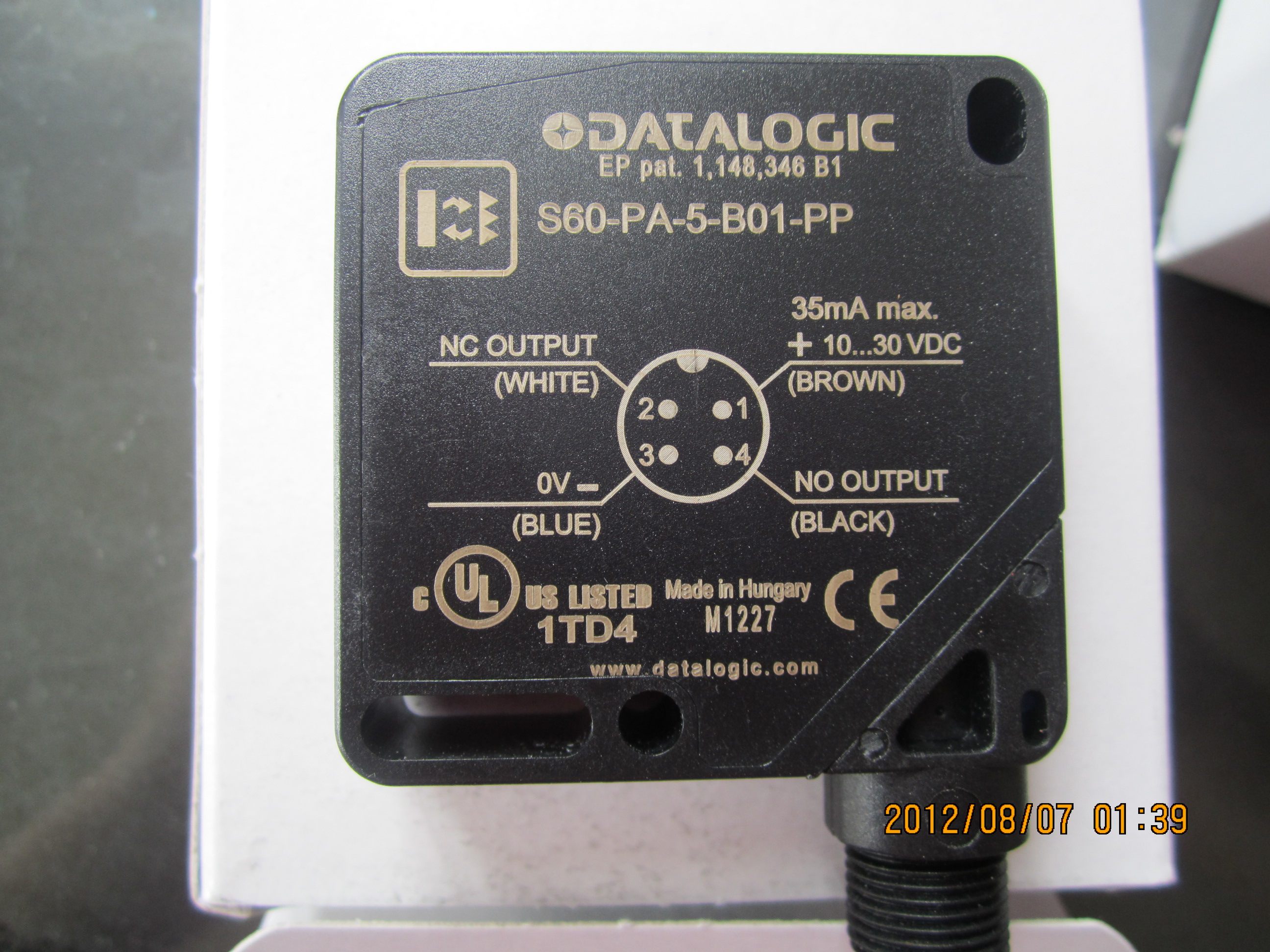 datalogic˼S10-NA-5-A01-PL RRX PNP M12