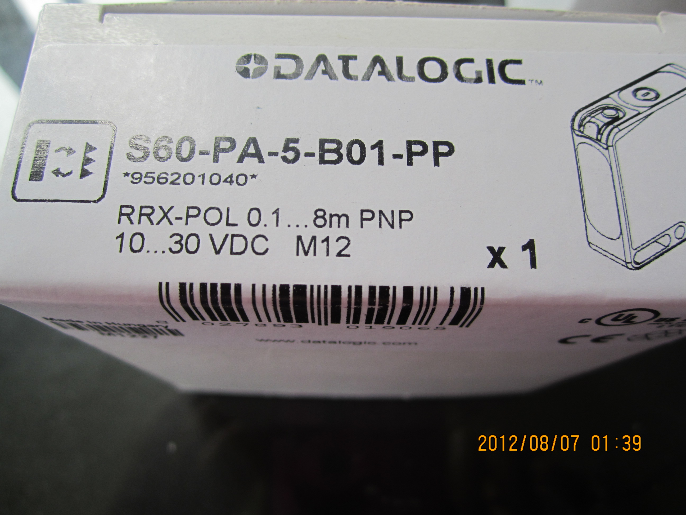 datalogic˼S10-NA-5-A01-PD RRX PNP M12
