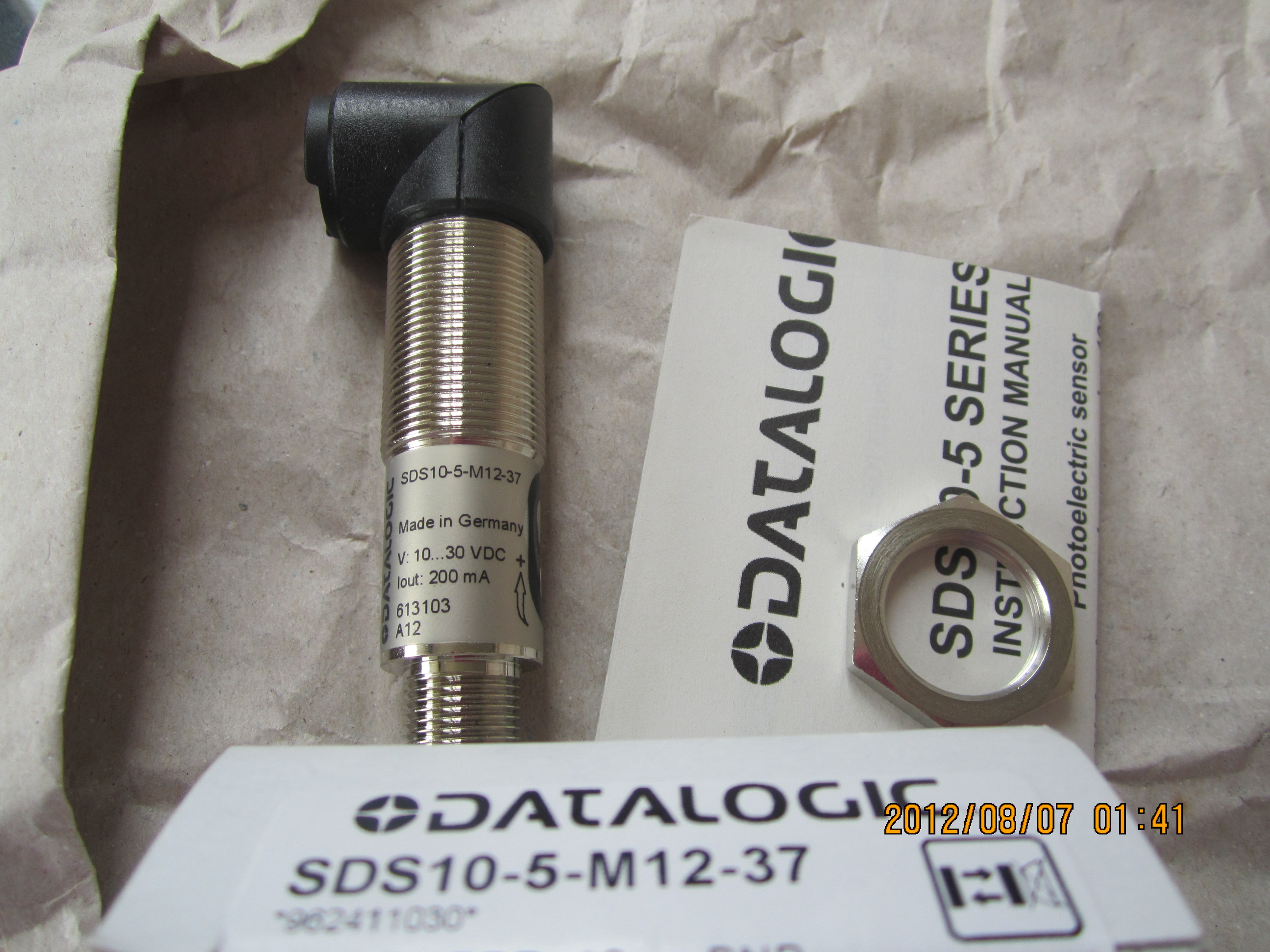 datalogicS10-NA-5-T01-NL RRX-TRAN NPN M12