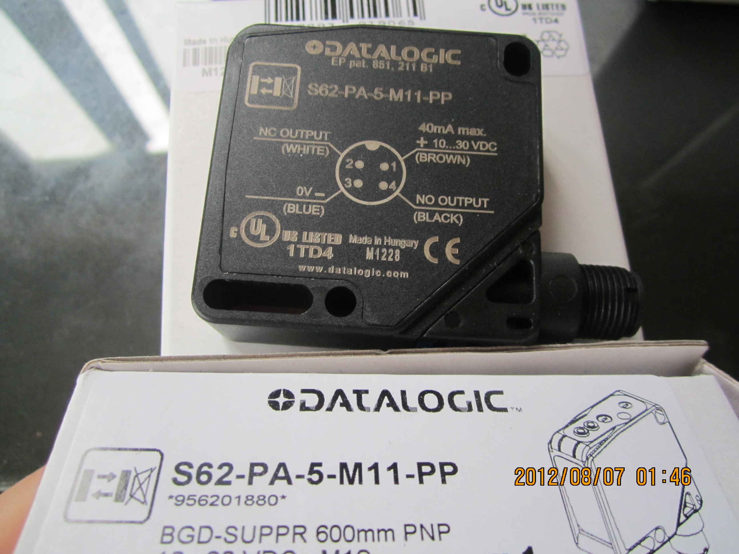 datalogicS5-1-C8-10 PROX 15/264VAC