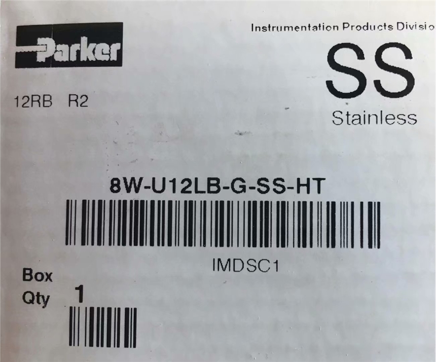 PARKERɿy8W-U12LB-G-SS-HT