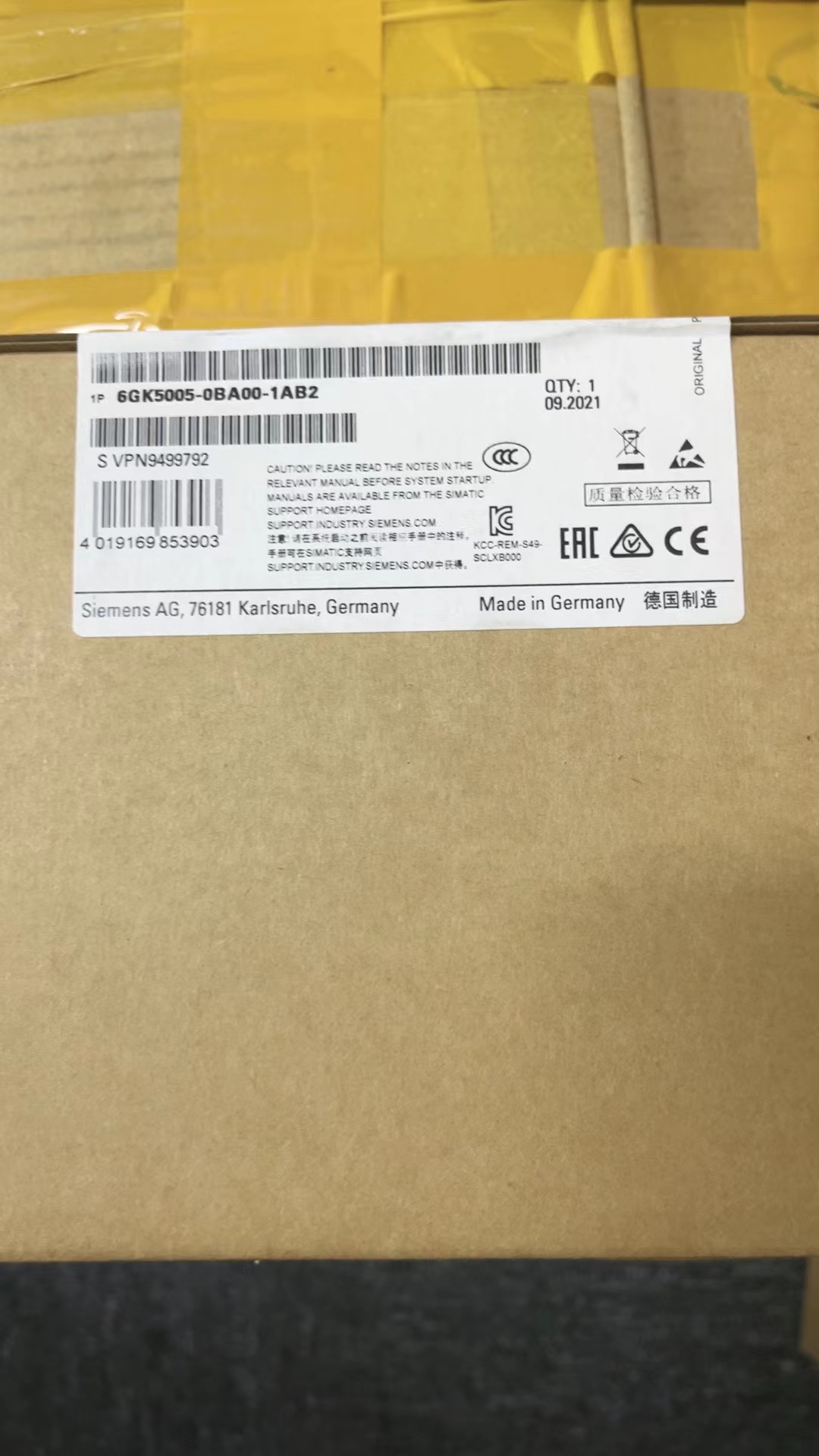 TӽQC 6GK5005-0BA00-1AB2ԭbF؛gӭԃr